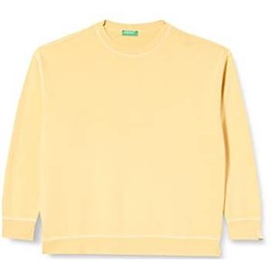 United Colors of Benetton Tricot G/C M/L 3HQLU1025 sweatshirt met capuchon, geel 940, XS heren