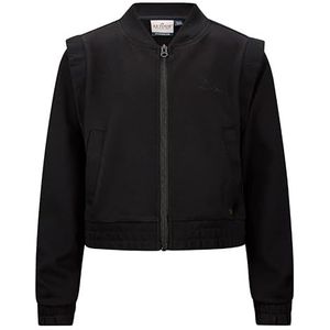 Retour Denim de Luxe Girl's Filou Jacket, Zwart, 3, zwart