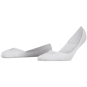 FALKE Dames Liner sokken Invisible Step Medium Cut Box W In katoen onzichtbar eenkleurig 1 paar, Wit White 2000, 41-42
