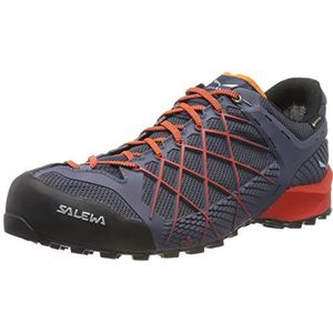 Salewa Heren MS Wildfire Gore-TEX trekking- en wandelschoenen, Ombre Blue/Fluo Orange, 39 EU