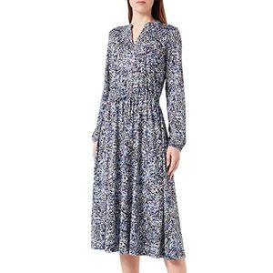 Gerry Weber Dames 180012-35017 Jurk, Blauw Print, 40, Blauw opdruk., 40