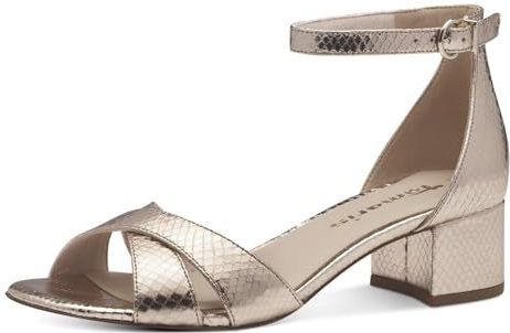 Tamaris - 1-28296-44 - Sandalen - LT Gold Struct