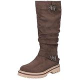 Rieker - Laarzen - Bruin - Blokhak - Ritssluiting - Gespsluiting