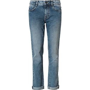 s.Oliver Jongens Regular: Jeans met wassing, blauw, 158 cm