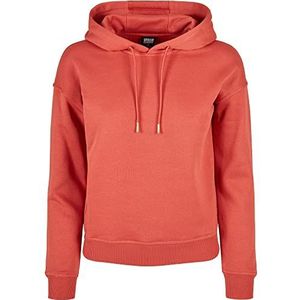 Urban ClassicsherenSweatshirt met capuchondames hoodie,Rood,XL