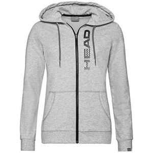 HEAD Dames, Club Greta Full-Zip trainingsjack, zwart jassen