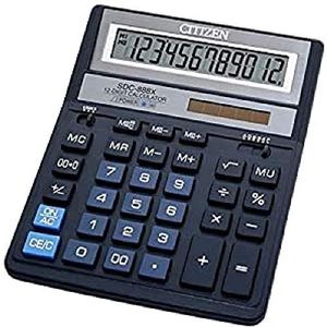 Kalkulator biurowy CITIZEN SDC-888XBL 12-cyfrowy niebieski