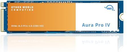 OWC - Aura Pro IV - M.2 2280 NVMe SSD - 1.0TB - 1000 GB