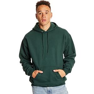 Hanes Heren ultieme katoenen zwaargewicht trui hoodie sweatshirt, zwaargewicht, Diep Woud, S