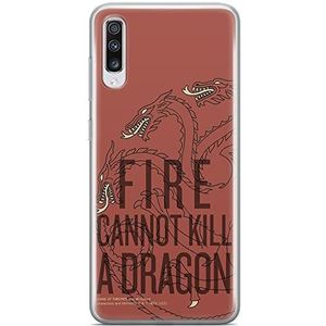 ERT GROUP mobiel telefoonhoesje voor Samsung A70 origineel en officieel erkend Game od Thrones patroon Game of Thrones 015 aangepast aan de vorm van de mobiele telefoon, hoesje is gemaakt van TPU