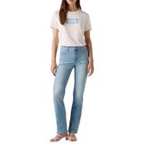 Levi's - 314 Shaping Straight - Spijkerbroek - Blauw - 74% Katoen, 24% Polyester, 2% LYCRA®®