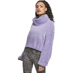 Urban Classics Sweatshirt voor dames, lavendel, XXL