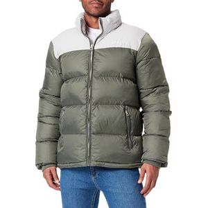 Schott NYC Utahice Donsjack, uniseks, Salie Kaki, XL