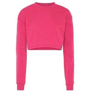 Hoona Trui met lange mouwen voor dames 100% polyester met ronde hals ROSA maat M, roze, M