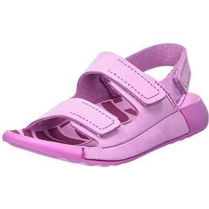 ECCO Cozmo K Platte sandalen voor meisjes, roze, 34 EU