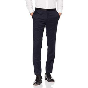 HUGO Heren Hetons Suit Broek, Blauw (Donkerblauw 401), 54