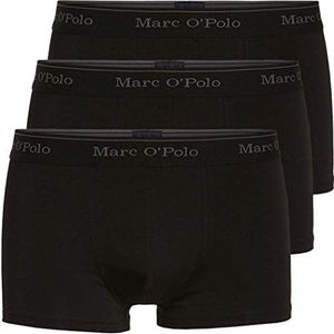 Marc O'Polo boxershorts voor heren, 3 stuks, katoenmix, zwart (zwart 2 000)., S
