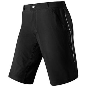 Asa Dutt528263 Altura Heren Lichtgewicht Baggy Fietsbroek - Zwart - Small