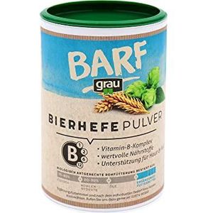 GRAU - het origineel - 100% natuurlijk bier, voor glanzend water en een sterk huis, 1 pakje (1 x 500 g), aanvullend voer voor honden en katten