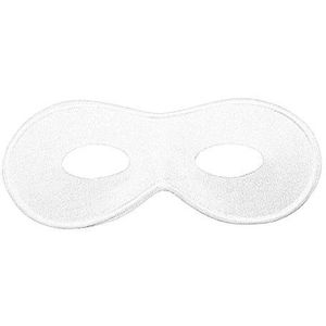 Widmann 64401 - Domino Caprice-masker voor volwassenen, vrouwen, Venetiaans carnaval, theater, themafeesten, witte kleur