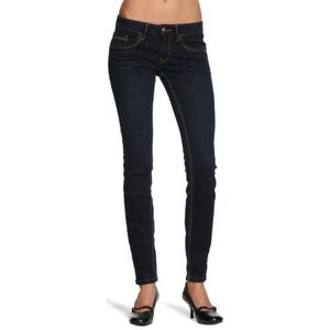 ESPRIT Dames Jeans P2C028, Skinny, blauw (917 Authentic Medium Blue), 30W x 32L