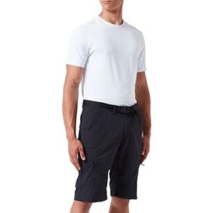 Schöffel Silvaplana2 Herenshorts, veelzijdige wandelbroek met aparte riem, outdoorbroek met praktische zakken