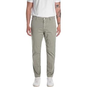 Replay - X-Lite Plus - Chino - 406 Light Sage Green - Bull Stretch Denim