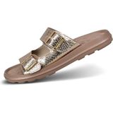 bugatti - 435-AQX91 - Damessandalen - Roze Metallics