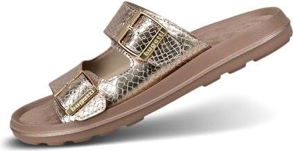 bugatti - 435-AQX91 - Damessandalen - Roze Metallics