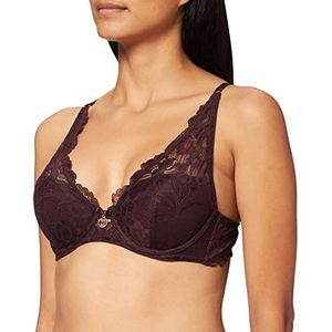 Emporio Armani Padded Bra Eternal Lace gevoerde beha voor dames, bruin (koffie), 38 / B
