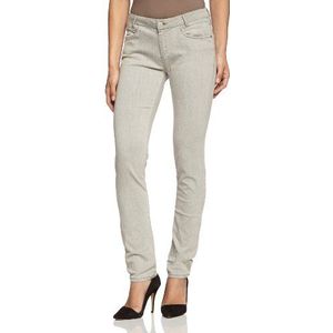 Cross Jeans dames jeans P 461-230 Adriana Skinny Slim Fit (buis) normale tailleband, grijs (light grey), 26W x 32L
