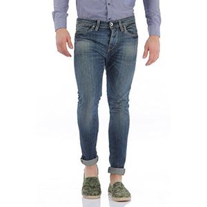 SELECTED HOMME Heren Skinny Jeans One Roy 1350 NOOS I, blauw (medium blue denim), 31W x 32L
