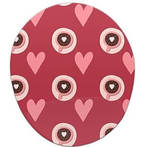 Bonamaison, Ergonomische muismat met polssteun, digitaal bedrukte muismat tegen schede problemen, antislip onderkant, voor kantoor en thuis, afmetingen: 20 x 23 cm