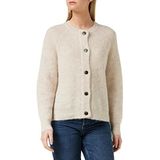 SELECTED FEMME Slflulu Ls Knit Short Cardigan Noos gebreide jas voor dames, berk, XS