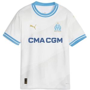 Puma - Olympique Marseille 23/24 - Korte Mouw T-shirt - Wit