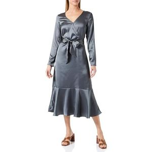 Colina Dames blousejurk 31420327-CO02, grijs olijf, S, Grijs olijf, S