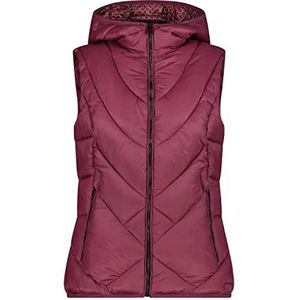 CMP - Woman Vest Fix Hood, Woman, Rubino, 36