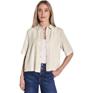 Street One Dameshemdblouse in washed-look, Moonstone Sand, 34
