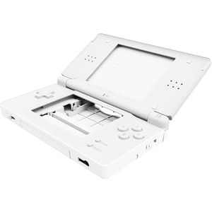 eXtremeRate Hoes Cover Knoppen Vervanging voor Nintendo DS Lite,Behuizingen Schaal Shell Buttons Kit voor Nintendo DS Lite NDSL (NIET Console)-Wit