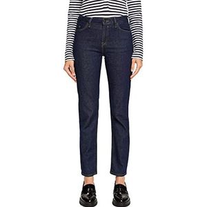 edc by ESPRIT Dames 082CC1B330 Jeans, 900/BLUE Rinse, 25/30