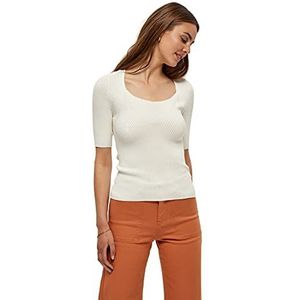 Desires Dames Geisha Rib Tee Trui Trui, Gardenia, L