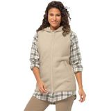 Jack Wolfskin Dames High Curl Long Vest W Fleece Vest
