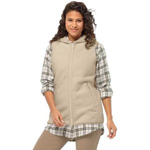 Jack Wolfskin Dames High Curl Long Vest W Fleece Vest