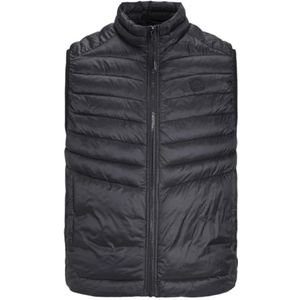 JACK&JONES PLUS Jjesprint Bodywarmer Collar Noos Pls gewatteerd vest voor heren, Magical Forest/Detail: black blocking, 4XL