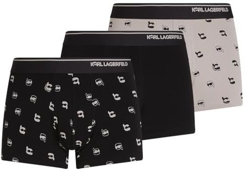 Ikon - AOP Trunk - Meerkleurig - 3-pack - Karl Dot-ash Black