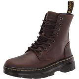 Dr. Martens Uniseks 8 Eye Combat Boot, gaucho crazy horse, 38/39 EU