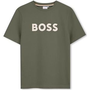 BOSS - T-shirt - Groen - Voor Jongens - Korte Mouwen - 5 Jaar