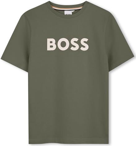 BOSS - T-shirt - Groen - Voor Jongens - Korte Mouwen - 5 Jaar