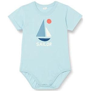 Pinokio Babyjongens bodysuit met korte mouwen, Blue Sailor, 80 cm