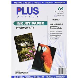Plus Office InkJet Paper Photo Quality fotopapier, A4, 1440 dpi, 100 vel, 100 g